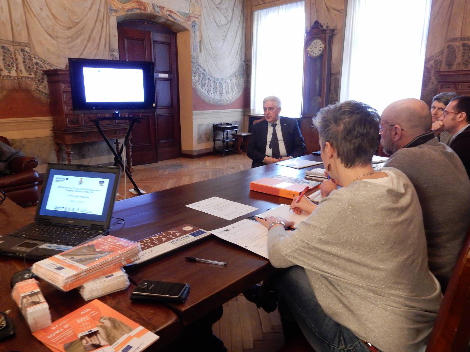 Interreg – Udine: Steering Committee tra partner Interreg e Conferenza Stampa.