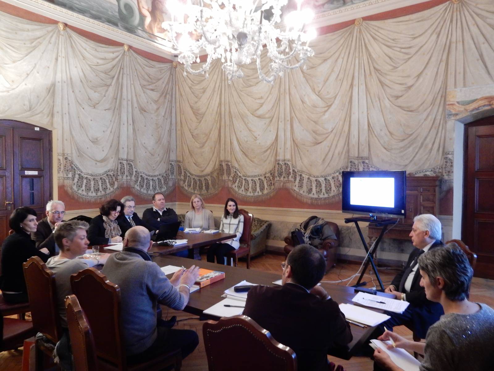 Interreg – Udine: Steering Committee tra partner Interreg e Conferenza Stampa.