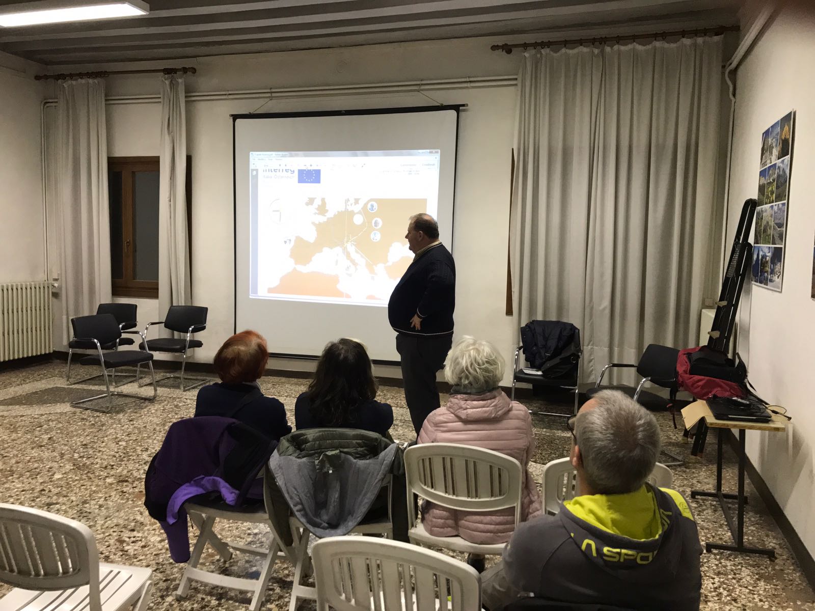 Interreg – Presentazione della Romea Strata nella sede di Vicenza di “Giovane Montagna”