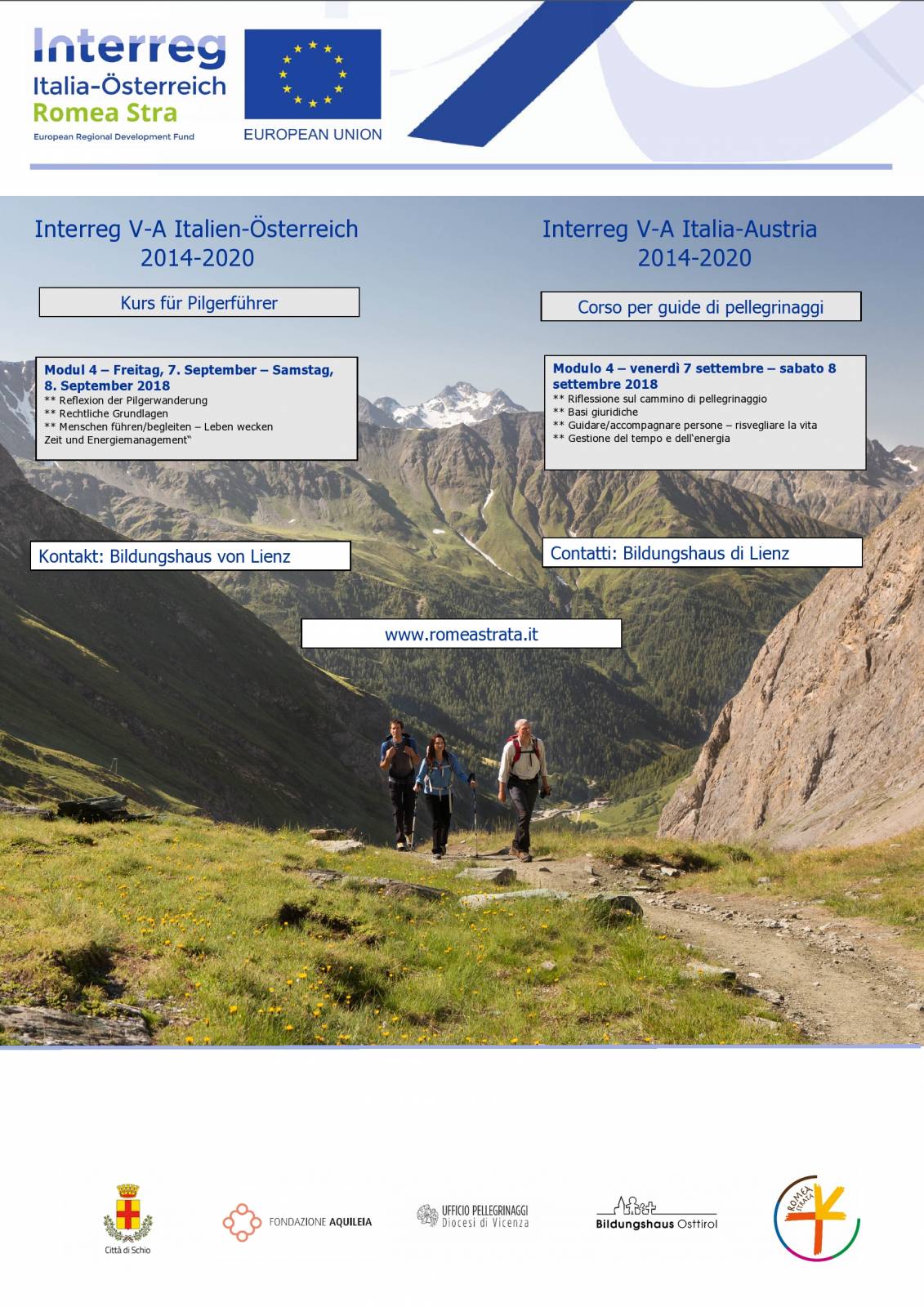 Kurs für Pilgerführer – viertes Treffen [Corso per guide di pellegrinaggi – quarto incontro]