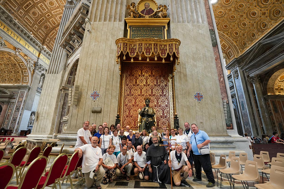 messa_del_pellegrino_San_Pietro_roma
