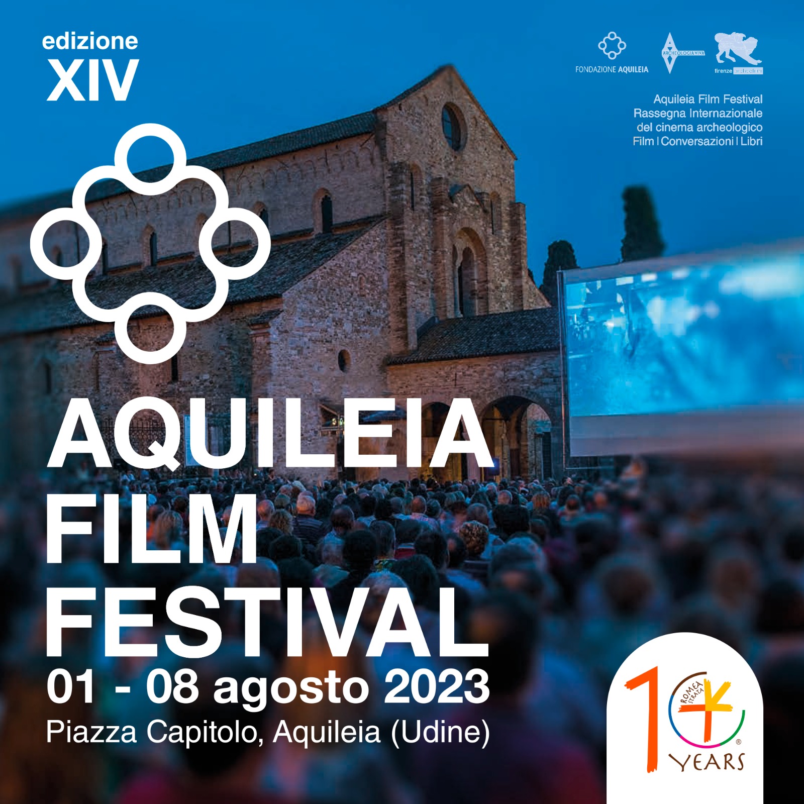 Aquileia capitale dell’archeologia con il Film Festival