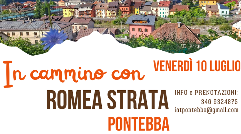 Walking with Romea Strata in Pontebba