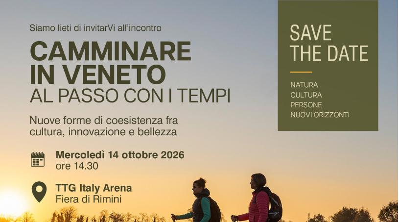 Walking in Veneto, keeping pace with the times: Romea Strata at TTG Rimini